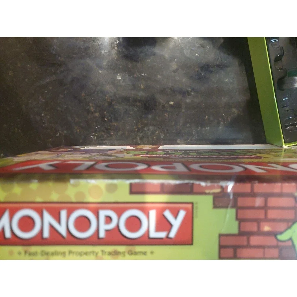 Teenage Mutant Ninja Turtles Monopoly Collector's Edition Board Game Parts Only